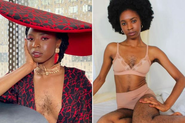 Best of codi vore brazzres claudia bentley share ebony hairy beauty photos
