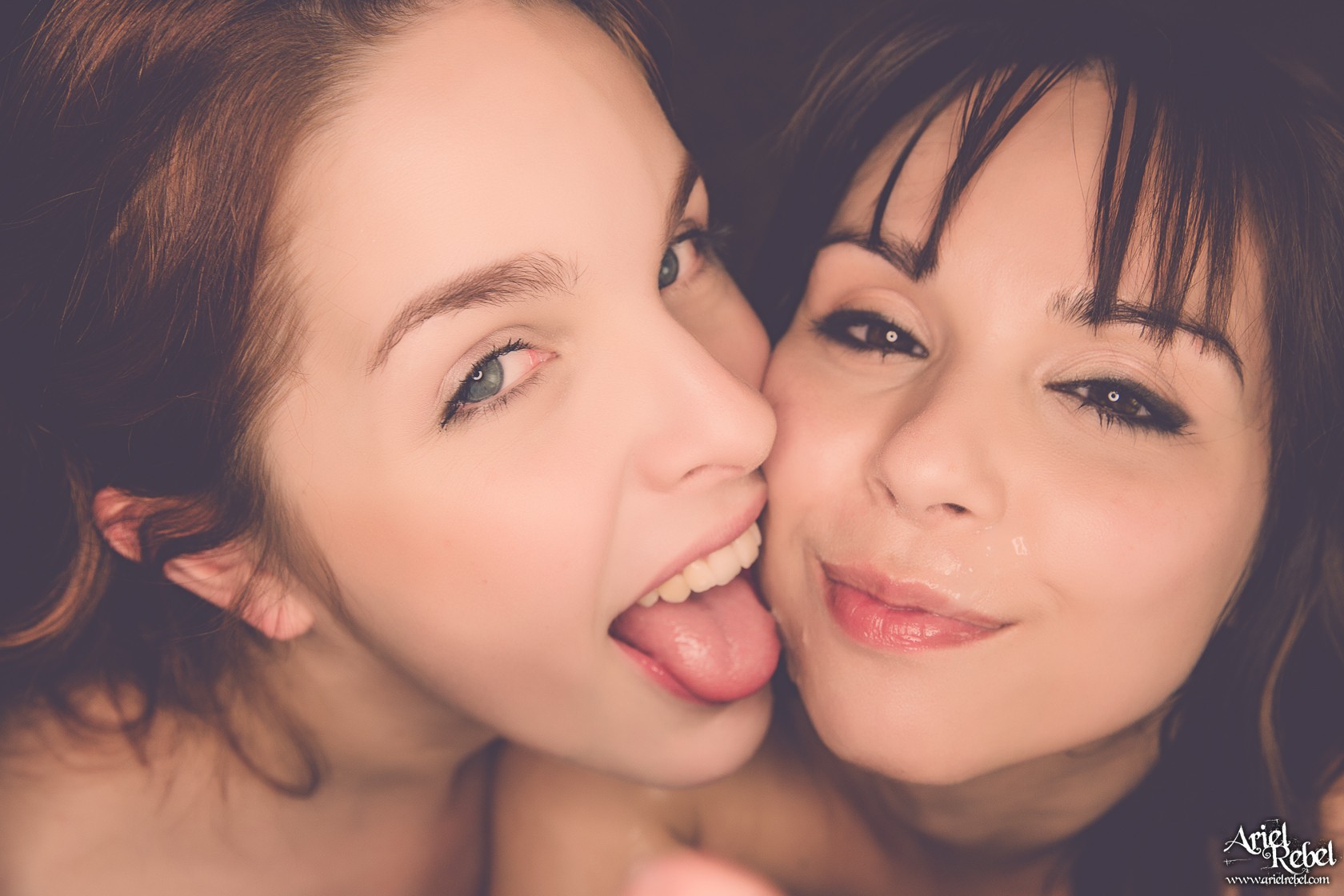 licking face fetish - kitty valance rawattack erin burnett in a bikini