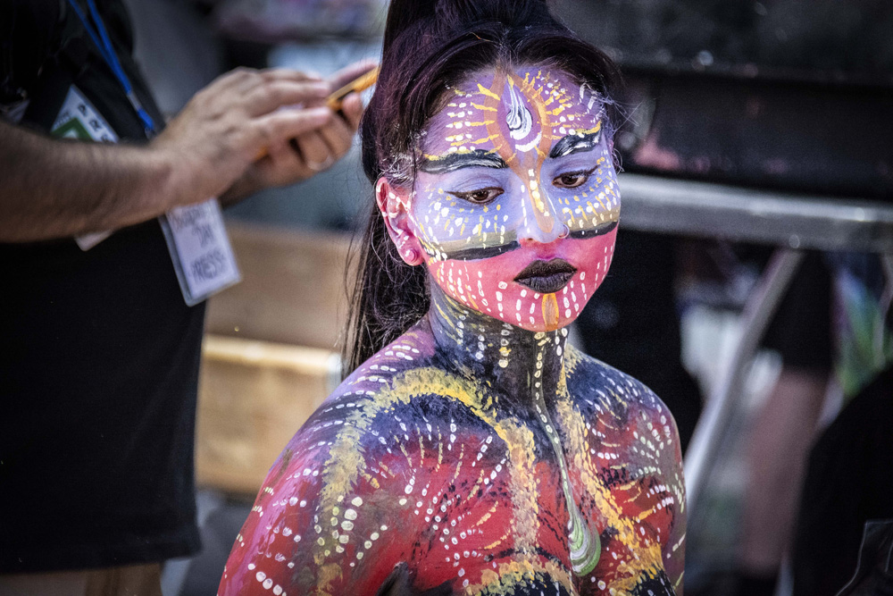 Best of Nude body paint festival