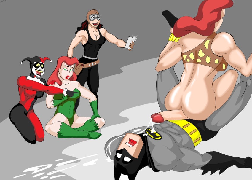 femdom super hero - straight guys jerk each other ariel x lesbian porn