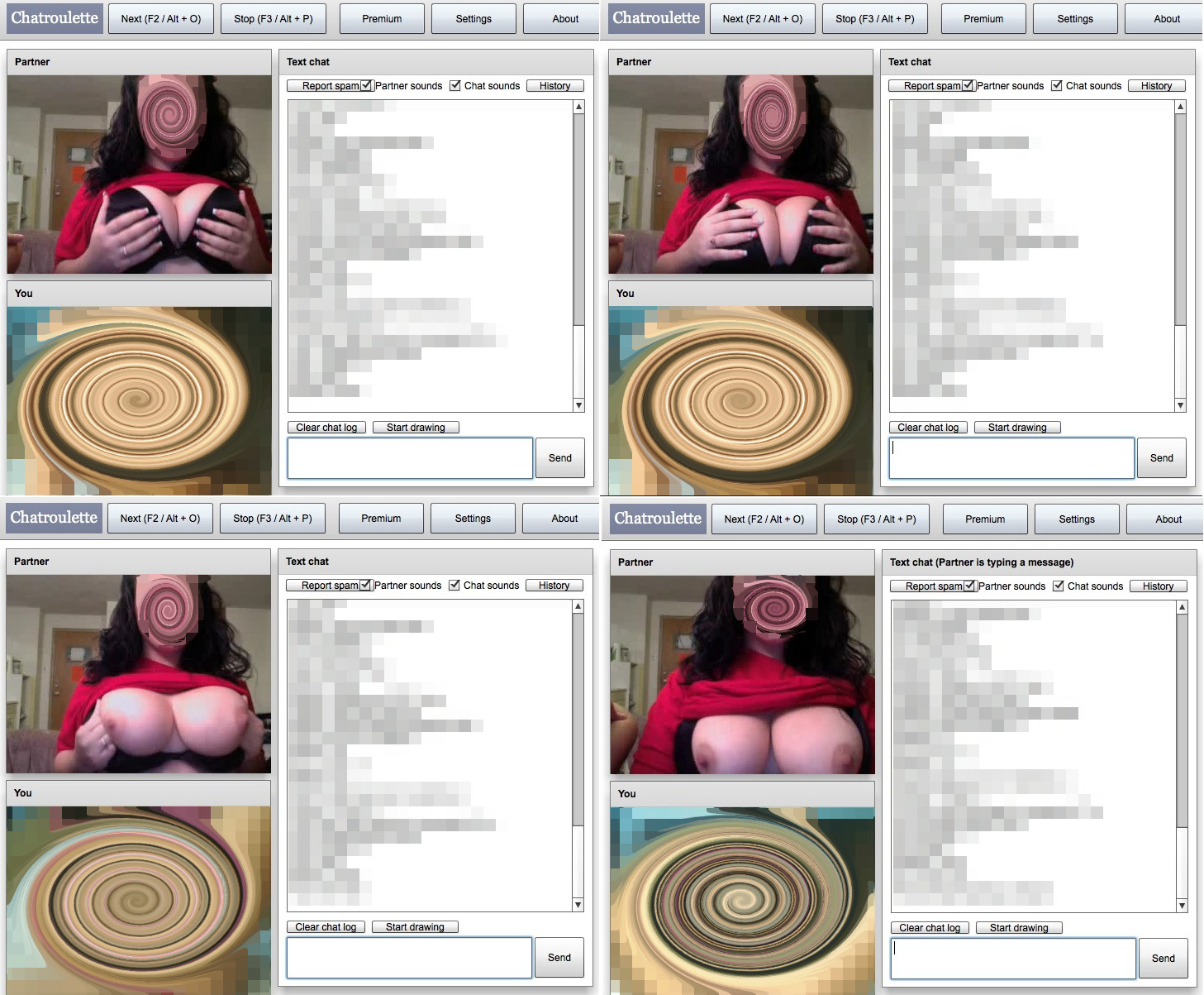 chip chipperson recommends huge boobs chatroulette ana maria saavedra add huge boobs chatroulette photo