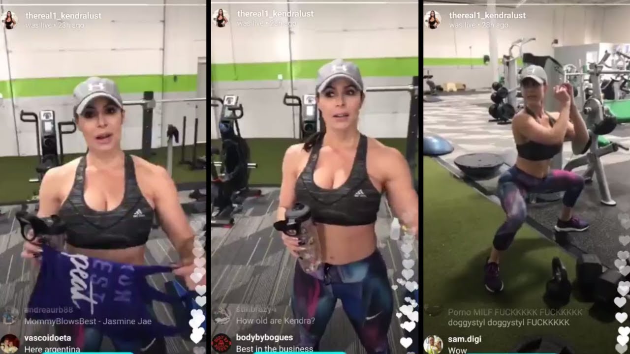 Best of Kendra lust working out