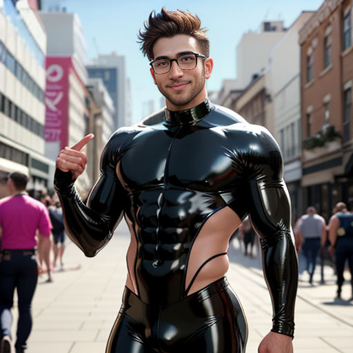 Latex Twinks cam chatroulette dean rochon recommends Latex Twinks