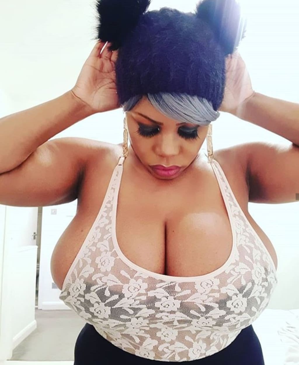 Best of Massive natural black tits
