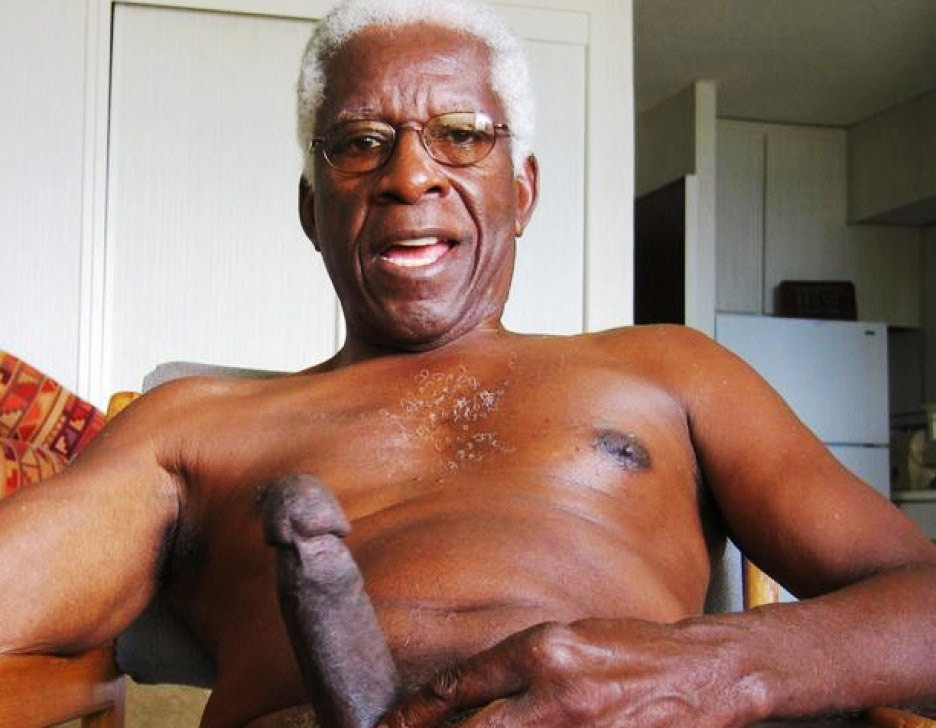 nude black older men - hanging bondage wife legs open