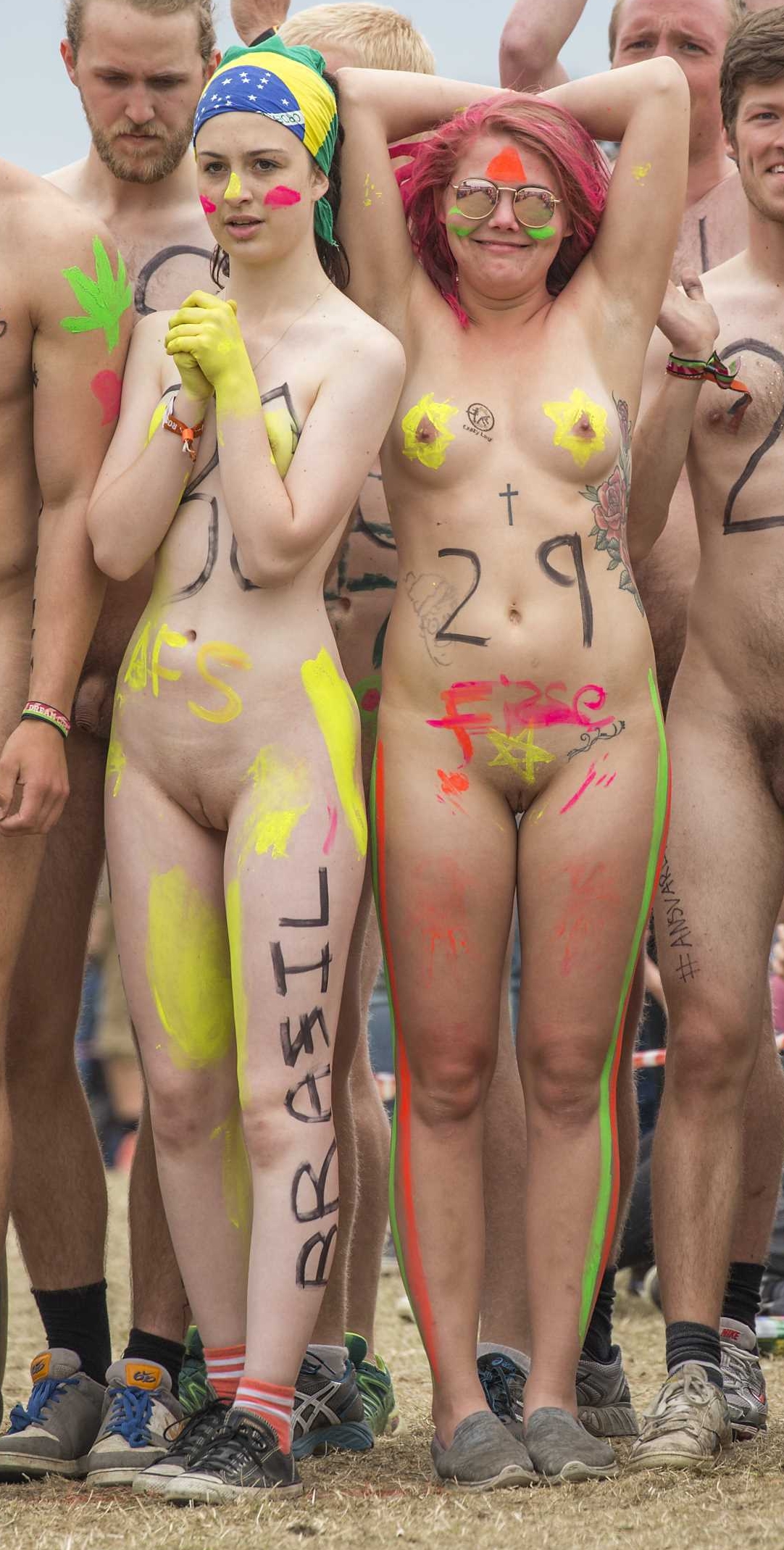 nude body paint festival - brooke williams nude hairy maturbation