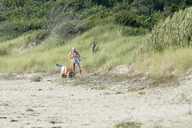 public nude on beach