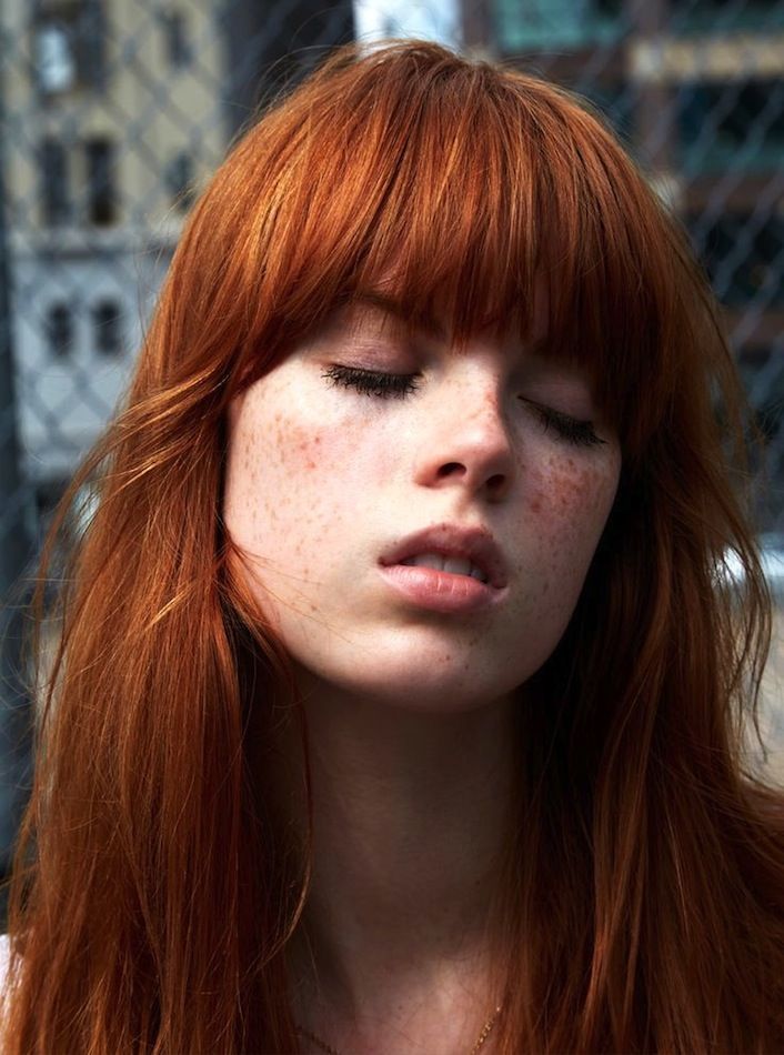 asanka jayawardhane recommends Redheads With Bangs