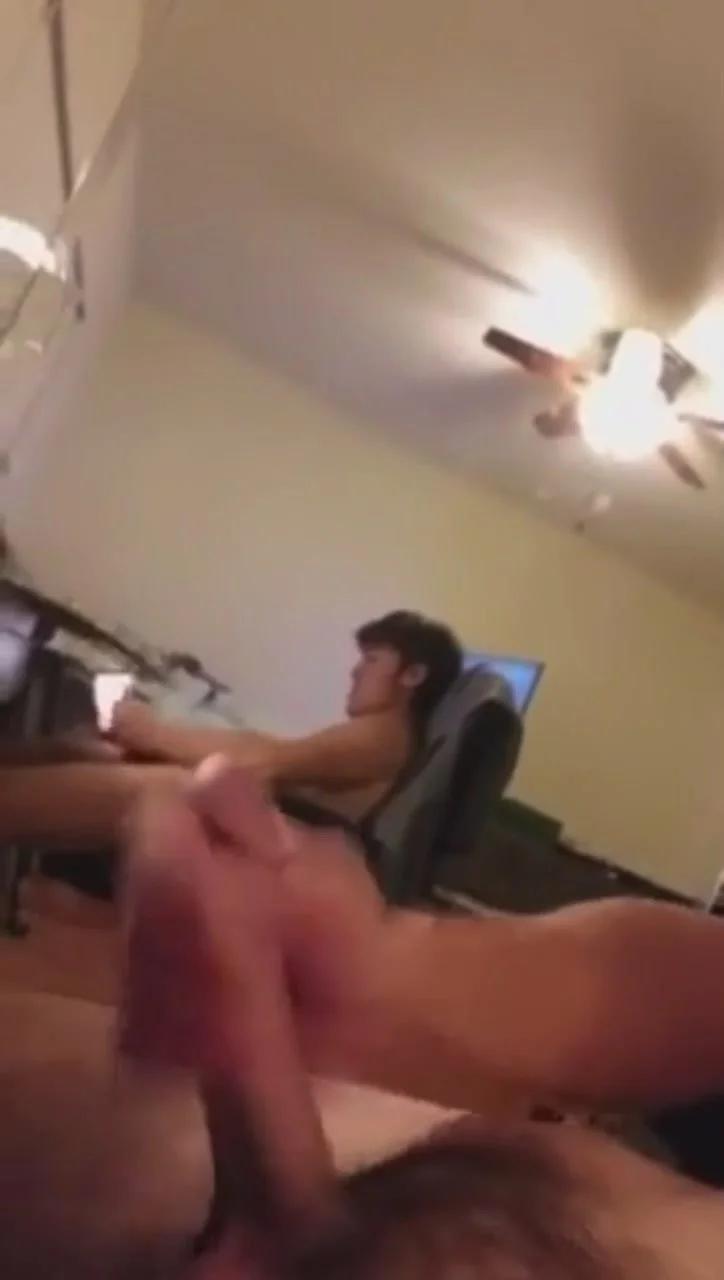 straight guy caught jerking off - futanari video gina gershon sexy