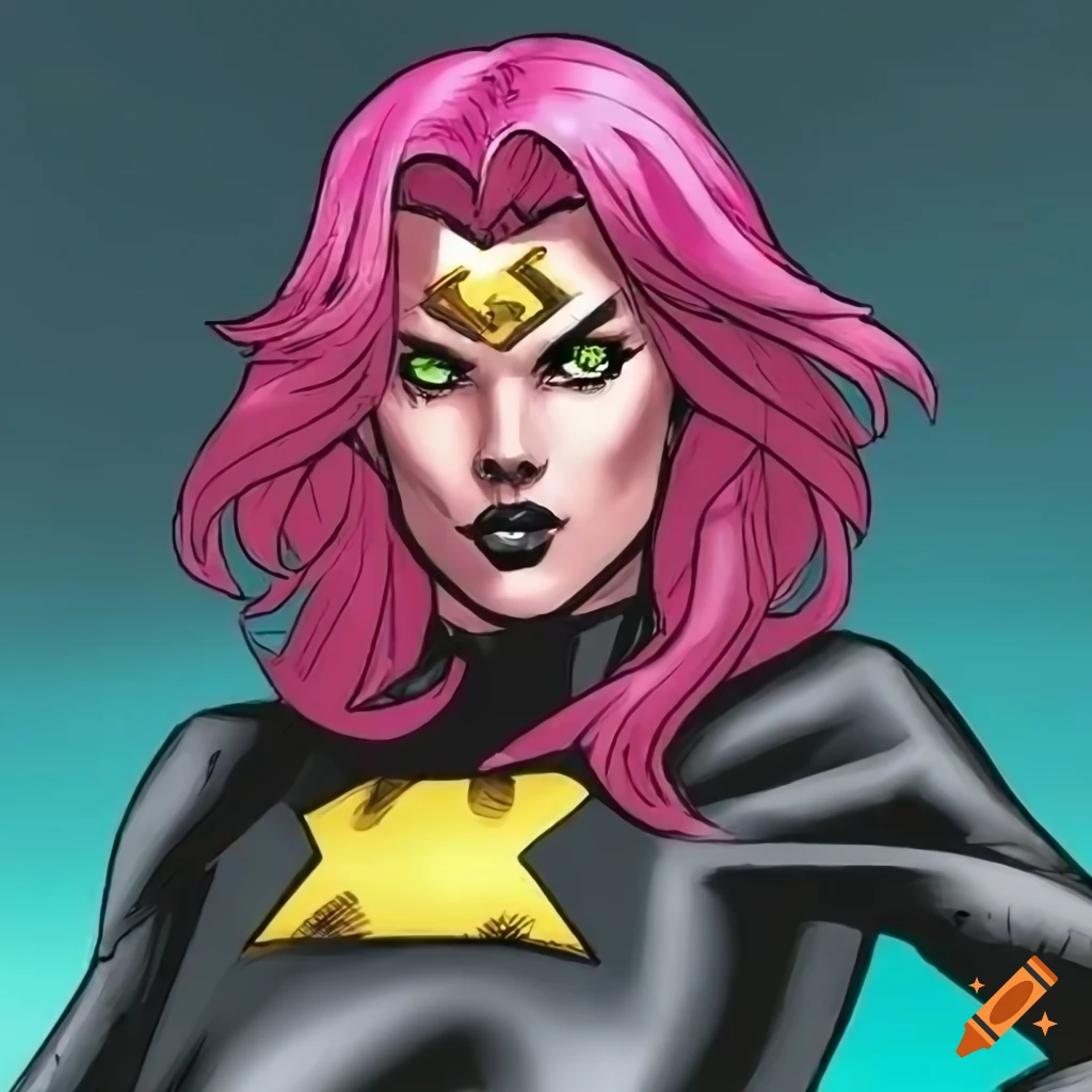 ali afroze recommends super hero with pink hair antonino de leon add super hero with pink hair photo