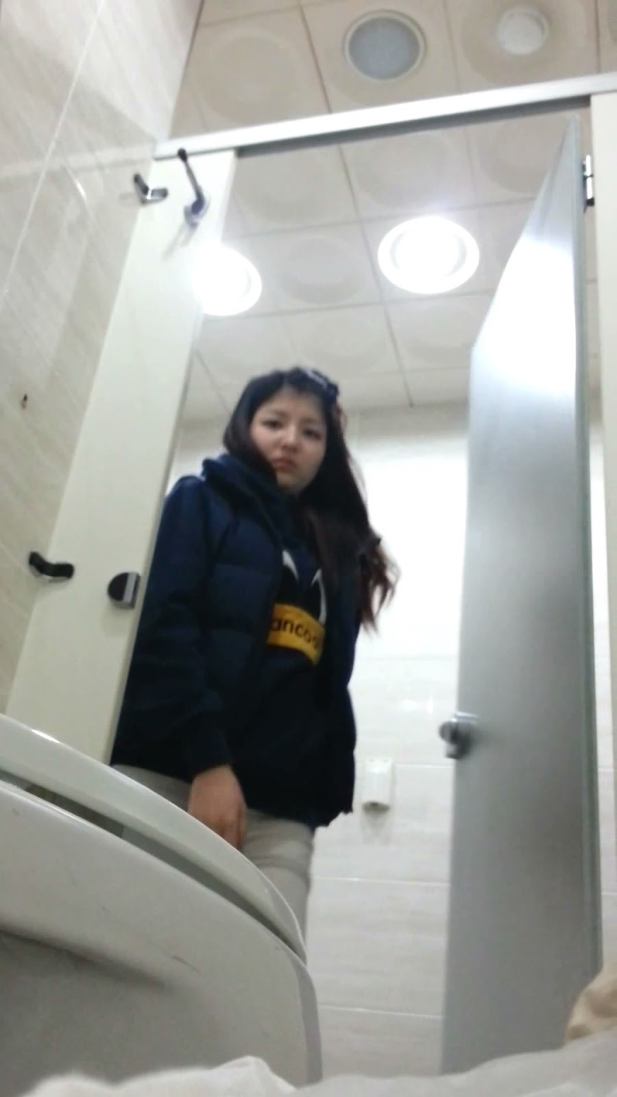 toilet voyeur - erotic breast massage sexey porn video