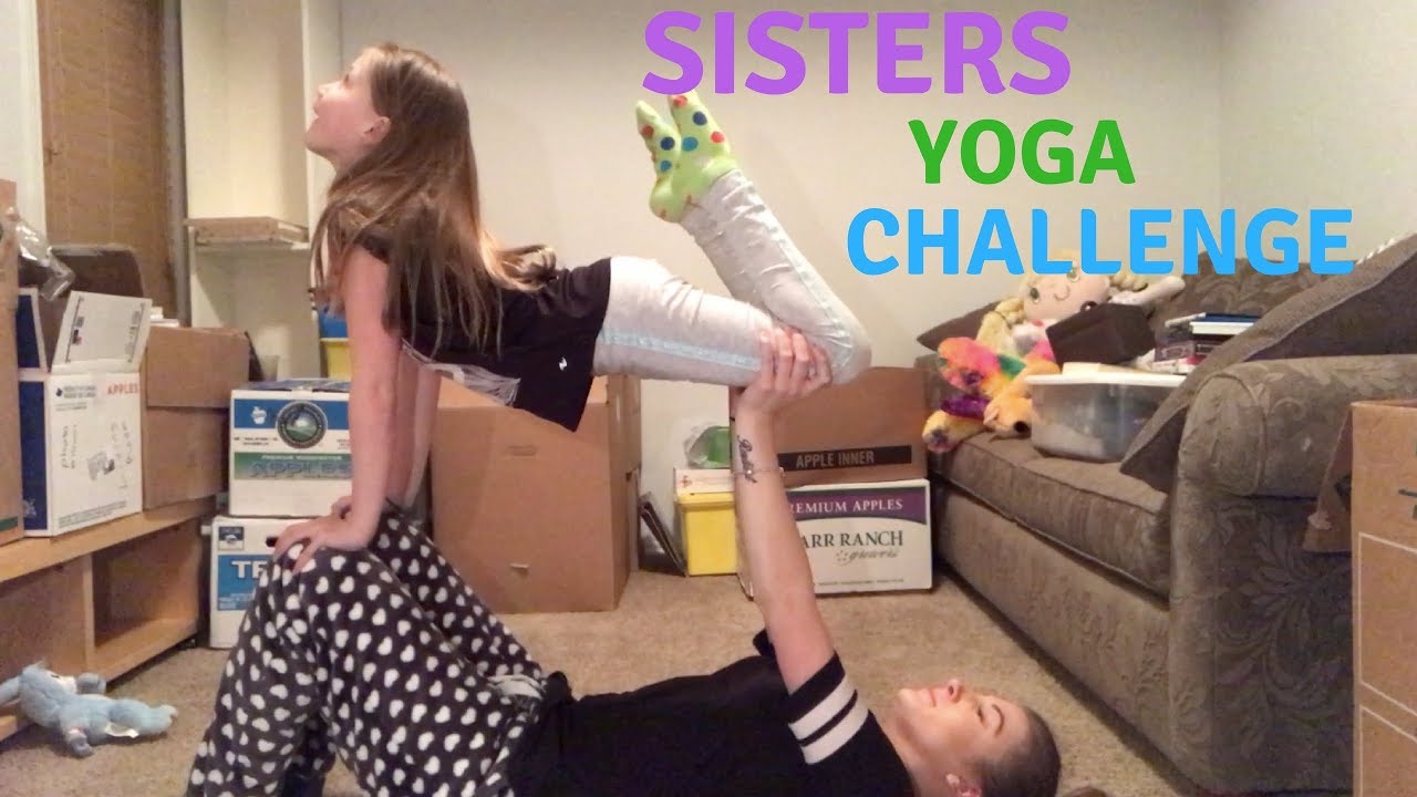 yoga practice with big step sister lilly hall - eva angelina breast woffee nudes